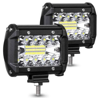 4&quot; LED Work Light Bar 12V 24V 60W LED Light Bar Car Work Light for Tractor Truck 4X4 SUV ATV
