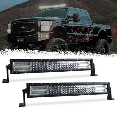 120W Multicolor Flashing LED Offroad Strip Light Bar