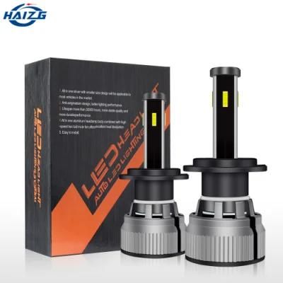 Haizg Newest Model G4 LED Headlight 4 Sides H7 H4 H11 Auto Lighting Accessories