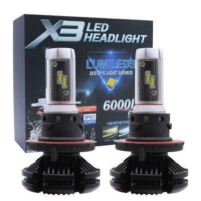 LED Light Bulbs for Headlights 6000lumen 50W Headlight LED Car
