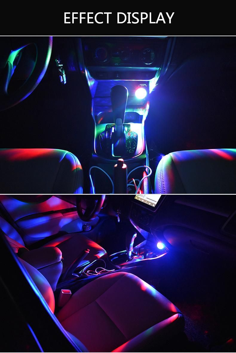 Mini LED USB Car Home Party Disco Ball Light