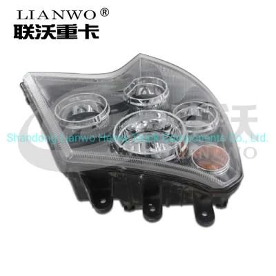 Sinotruk HOWO A7 Truck Shacman F2000 F3000 M3000 Wd615 Wd618 Wd12 Weichai Engine Parts HOWO A7 Head Lamp