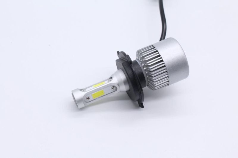 LED Headlights Bulbs S2 H4 LED Car Lights 12V 8000lm 72W 6000K Super Bright COB Auto Lamps S2 LED Headlamp Auto Light