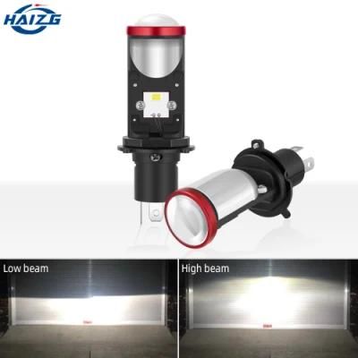 Haizg Factory Supply Double Beam H4 Lens Car LED Light