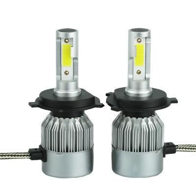 Wholesale COB Waterproof LED Car LED Headlight H4 Super Bright H1 H3 H7 H8 H9 H11 9005 9006 Auto LED Headlight Bulbs