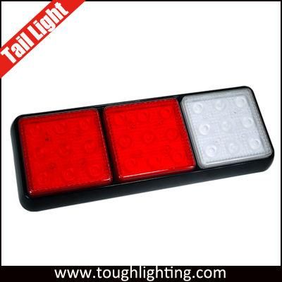 E-MARK Certificated 10-30V 3 Pods LED Rear Combination Light for Truck Trailers