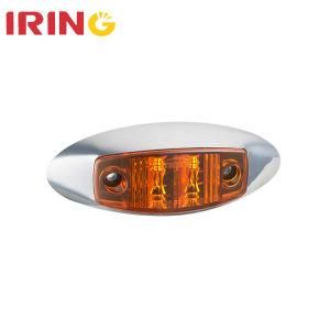 Waterproof Amber Side Marker Lamp Turn Indicator Light for Truck Trailer with DOT