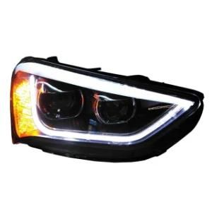 Projector Lens Headlight Auto Lamps Auto Parts Car Lights for Hyundai 2013 Santa Fe IX45