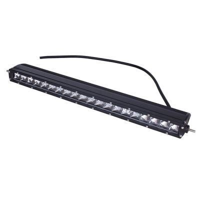 100W Spot Flood 5D Single Row LED Light Bar