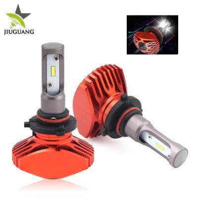 Automotive H4 LED Projector 8000lm Multi Color 6500K High Low Beam LED Car Headlight Bulbs Kit