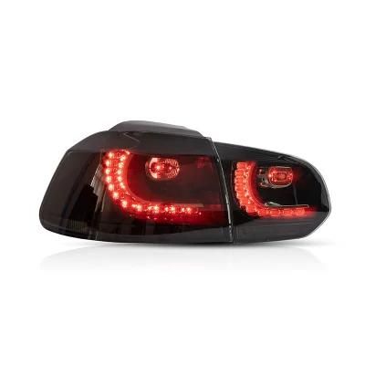 LED Sequential Golf 6 Smoke Rear Light 2008-2013 Taillights for VW Golf Mk6
