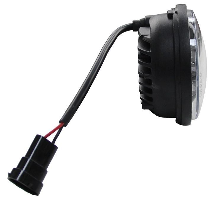 Round 4.5 Inch 30W LED Auxiliary Lamp for Motorcycle Harley Passing Fog Light