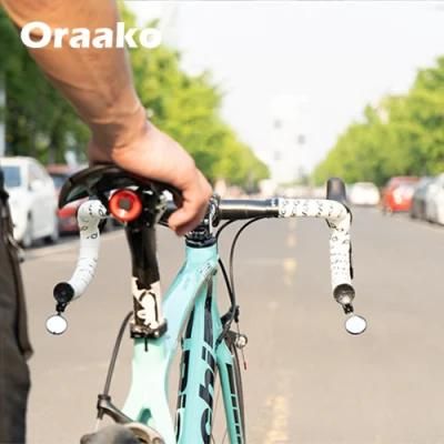 Easy to Install 360 Degrees Adjustable Glass Bicycle Rearview Mirrors Electric Bike Handlebar Rotatable Rear View Mirror