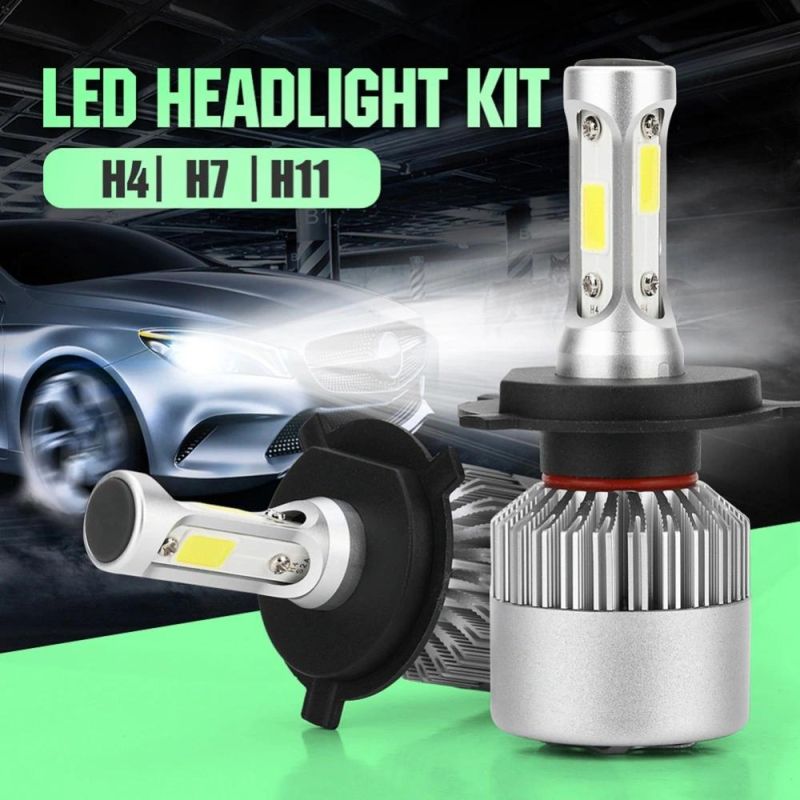 COB S2 Good Car Conversion Kit Car LED Headlight H1h3h4h11h13 Car LED Headlamp 9005 9006 Auto LED Car Lamp