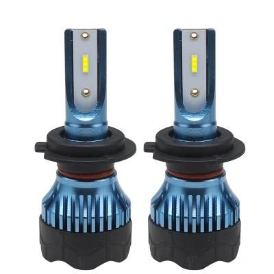 K5 Blue Excellent H7 LED Headlight for Car Lamp Bulb H1 H3 50W H4 6500K Kelvin Hb3 Hb4 9005 9006 H11 LED Fog Light