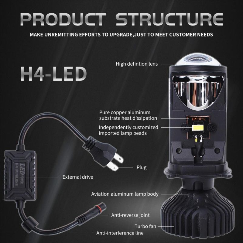 Projector Headlights LED Kits 16000lm 90W 6500K LED Bulbs for Projector Headlights