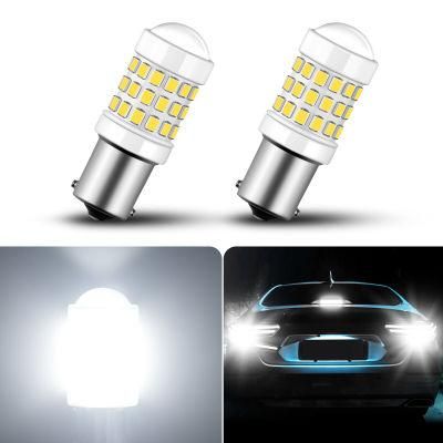 High Bright 2inch Automotive LED Turn Brake Light 1156 1157 Car LED Reverse Signal Lamp White Light