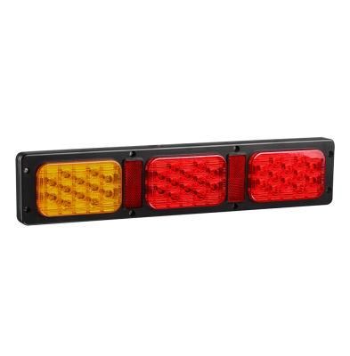 Manufacturer Adr UV PC Rectangle 10-30V Stop Turn Reverse Tail Trailer Combination Lamps LED Truck Rear Light