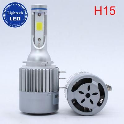 High Power LED Headlight 36W 3800lm 6000K Car Headlamp C6 H15