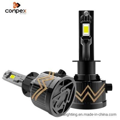 High Quality New Technology 65W LED Headlight Bulbs H1 Cooling Fan Auto LED Car Headlight Headlamp Bulbs