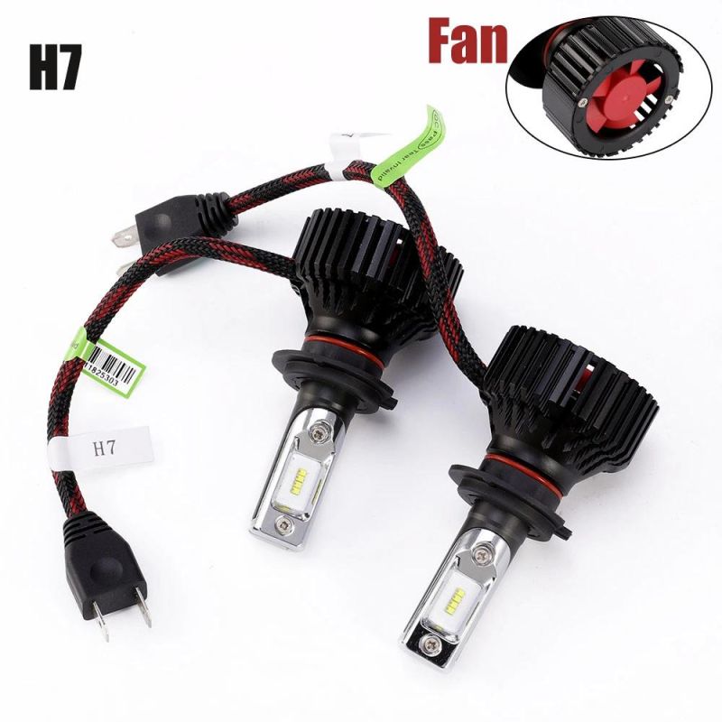 Zes T8 C6 LED Headlight 60W 9005 9006 H4 H7 H8 H11 Car Motorcycle LED Headlight Car LED 8000lm