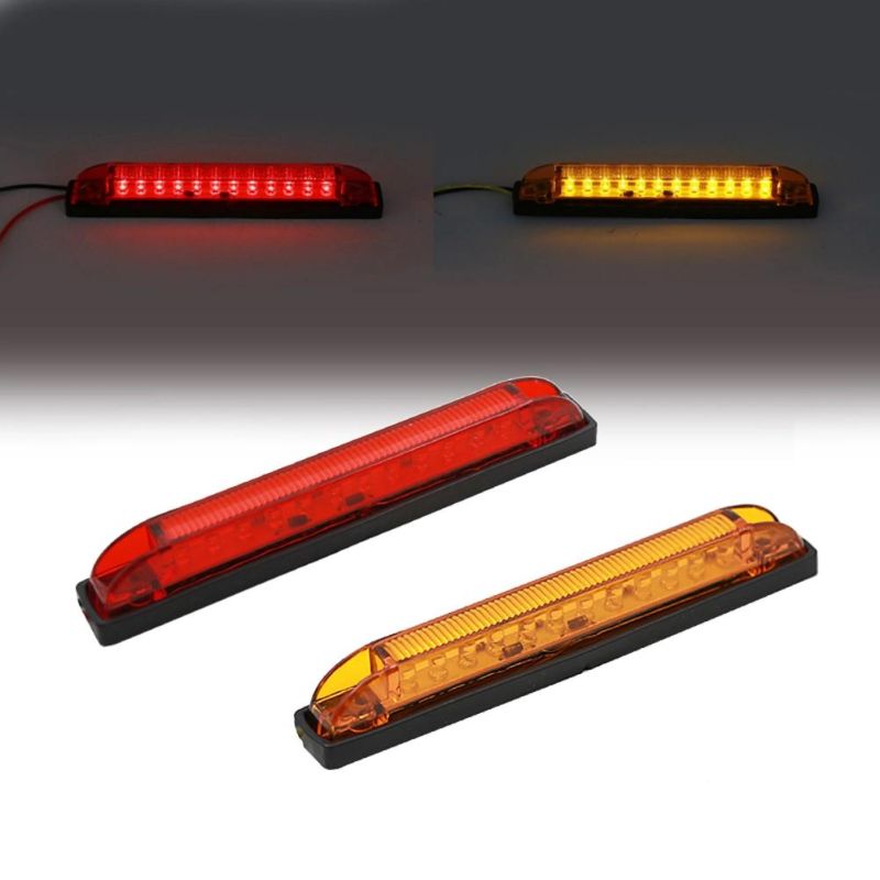 12LED Flash Side Marker Lamp Truck Warning Light