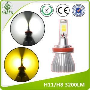 All in One 9005/9006 LED Fog Light 3200lm 6000K/3000K