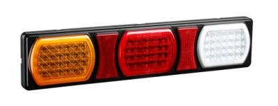 Factory Price Adr 10-30V Rectangle Heavy Duty Trailer Truck Tractor Indicator Stop LED Tail Lights