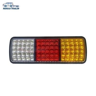 75LED Rectangle Combination Trailer Tail Lights