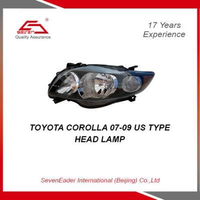 Wholesale Auto Car Head Lamp Light for Toyota Corolla 07-09