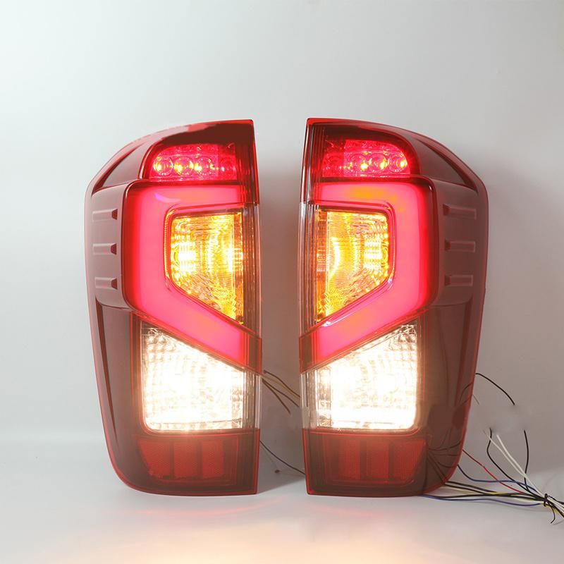 with Sequential Indicator Turn Signal Full Rear LED Taillight Tail Lamp Light for Nissan Navara Np300 2020 2021