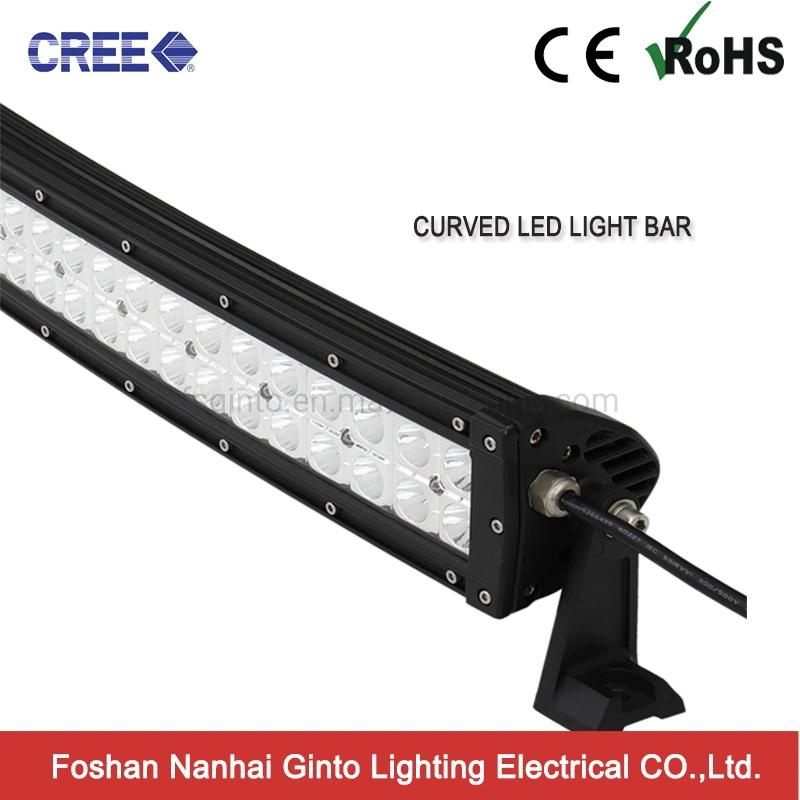 120W 180W 240W 288W 300W Curved CREE LED Light Bar for Car Turck