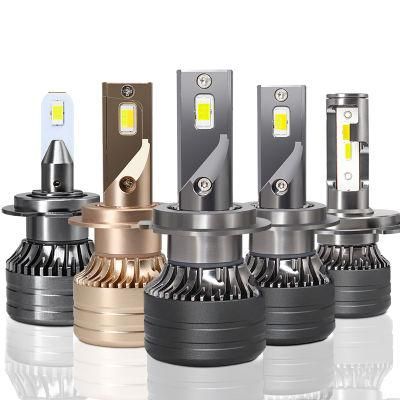 Newest Model LED Car Headlight 360 Degree Rotaction 100W 12000lm 9-32V Csp Chip 3000K/6000K H4 H11 H7 9007 LED Light Bulb Auto Headlight