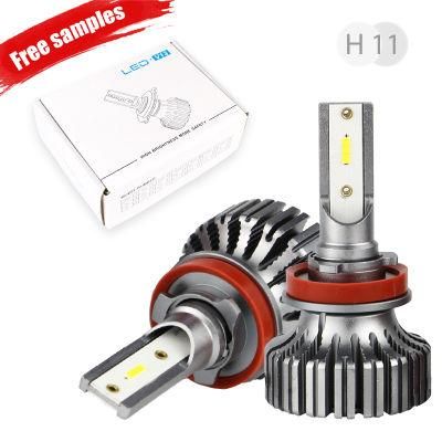 IP68 High Power Cheap Hot Selling H11 Car Accessories H11 High Power LED Headlight Bulb H11
