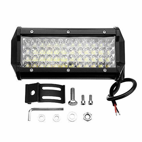 Jeep 7 Inch 144W Combo LED Light Bars Spot Flood Beam for Work Driving Offroad Boat Car Tractor Truck 4X4 SUV ATV 12V 24V Auto Headlight