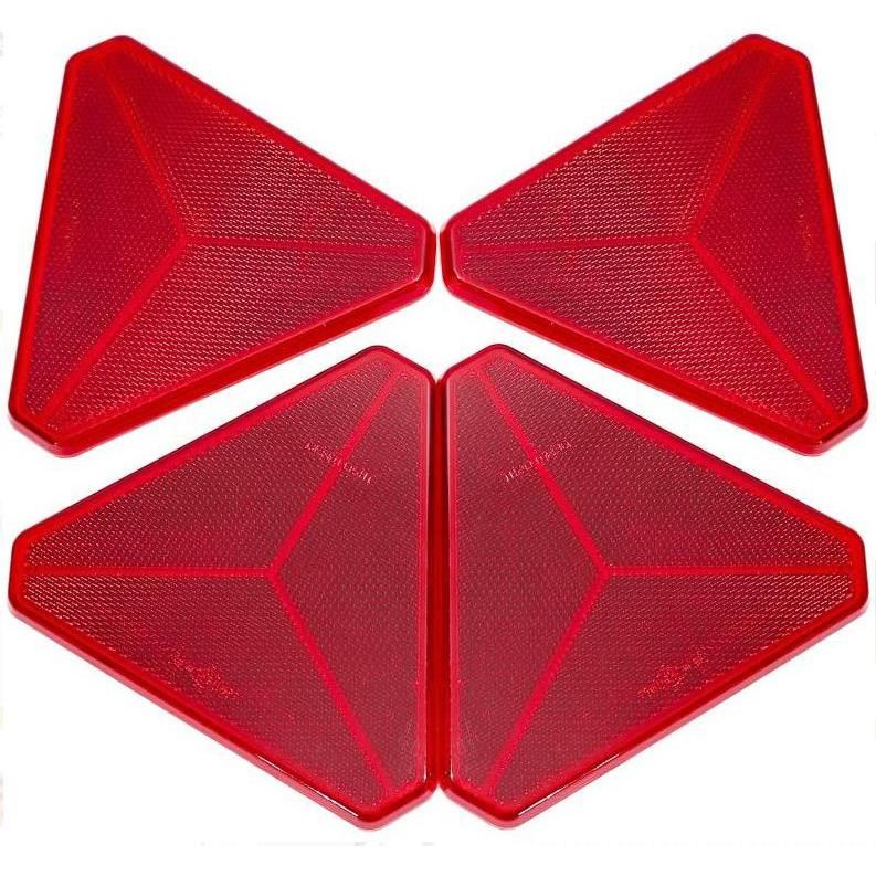 Trailer&Truck Red Triangle Marker Reflector