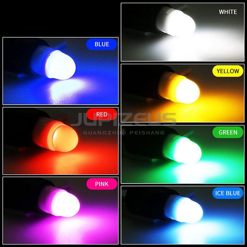 Factory Supply T10- Ceramic Round Lens Reading Light W5w Factory Supply 12V Tail Light New Wholesale Hot
