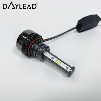 Wholesale Built in Fan Cooling Universal Auto Lighting System 4 Side Lighting H4 H7 H11 LED Headlight
