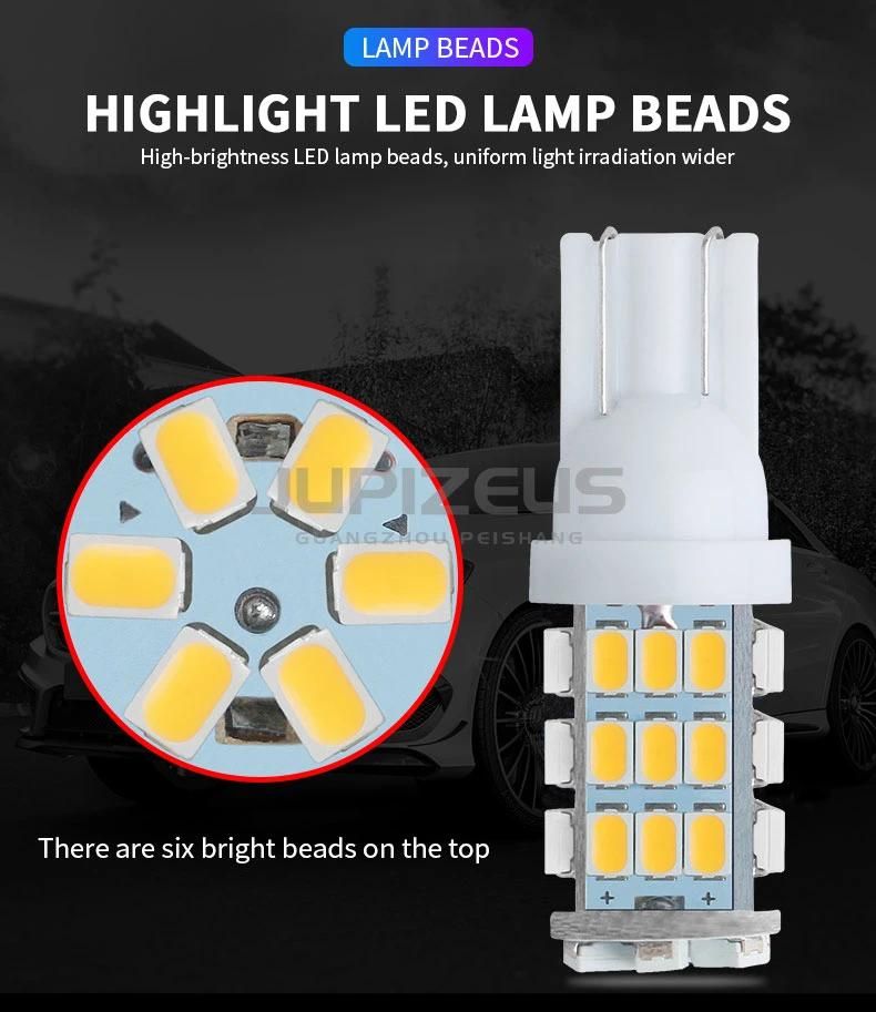 T10 42SMD 1206 W5w LED Car Light Source 12V Reading Lamp LED Car for Inside Interior
