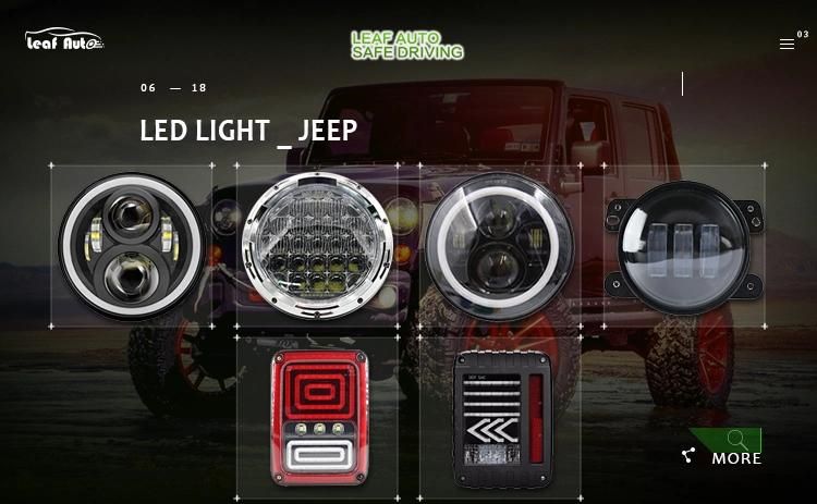 7 Inch Laser LED Headlight with Laser Core for Jeep Wrangler for Harley Motorcycle Offroad Drving Lights