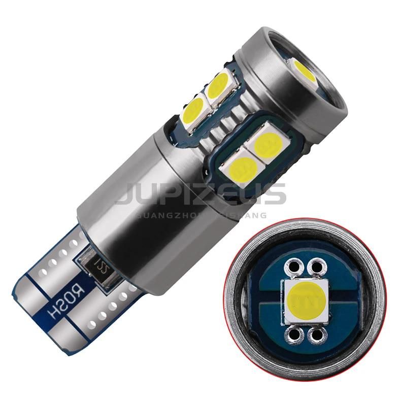 Latest T10 3030 10 SMD Canbus 600lm High Brightness DC12V 24V Light Bulbs Universal for Cars Trucks