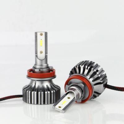 Waterproof Car Accessory Fanless 4500lm Head Lamp Car H1auto LED Headlight
