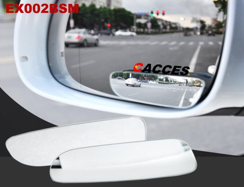 Round/Square/Rectangle/Fan-Shaped/Oval Universal Blind Spot Mirrors Adjustable, Frameless&Frame Mirror Rear-View Mirrors Wide Angle Car Mirrors HD Glass Truck