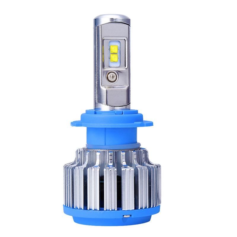 Whosesale T1 CREE Car LED Light Bulbs LED Headlight H1 H3 H4 H7 H11 9005 9006 80W 8000lm Auto Lamps