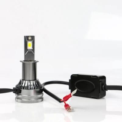 V15 Fanless High Low Beam Car motorcycle Hb4 4500lumen 9005 9006 H4 H7 H11 Projector LED Headlight Bulbs