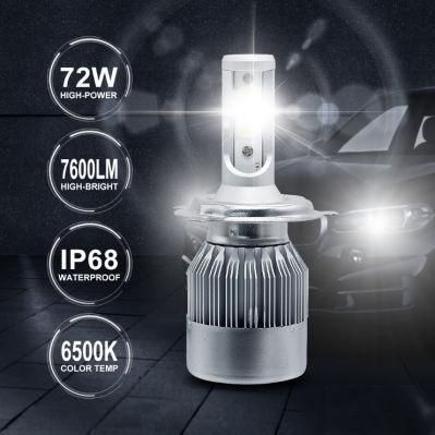 Wholesale LED Headlight 72W 7200lm Super Bright LED Car Light