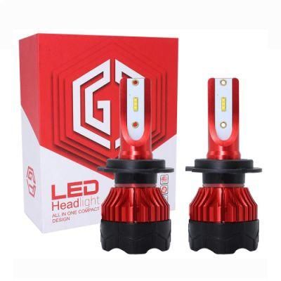 New Arrival Csp 50W 8000lm Auto H4 LED 12V 6500K H1 H4 H8 H11 9005 9006 K5 H7 Car LED Headlight H4