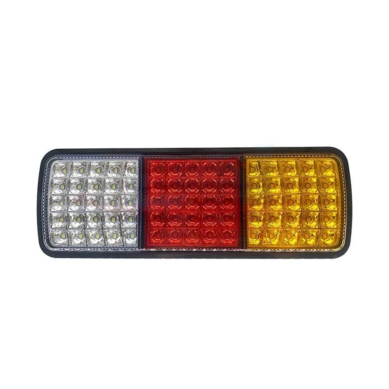 75LED Rectangle Combination Trailer Tail Lights