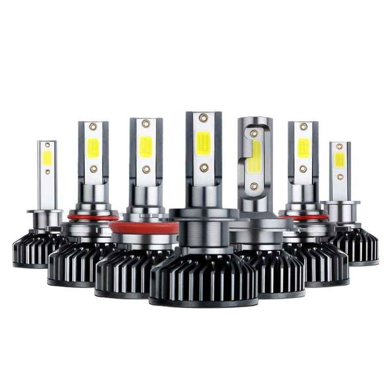 High Power F2 -COB9005 9145 H10 COB Chip 8000K Ice Blue 5500lm LED Headlight Bulb 2PCS Auto Lamps LED Headlights