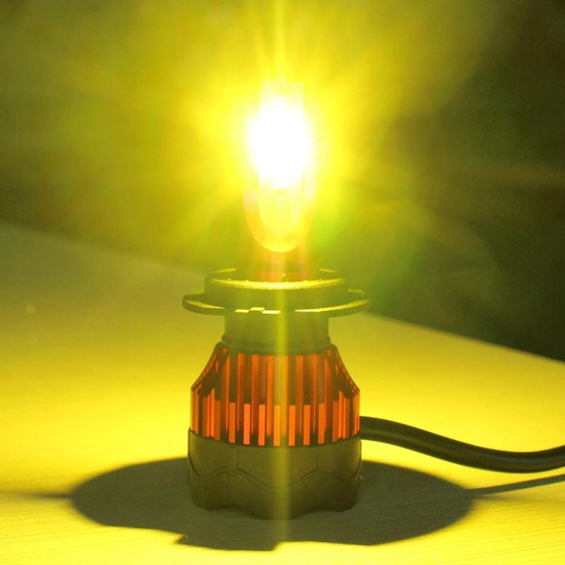 Wholesale Cheap K5 C6 Car LED Light Yellow Light Fog Light H4 LED H11 Headlight Factory Direct Sales